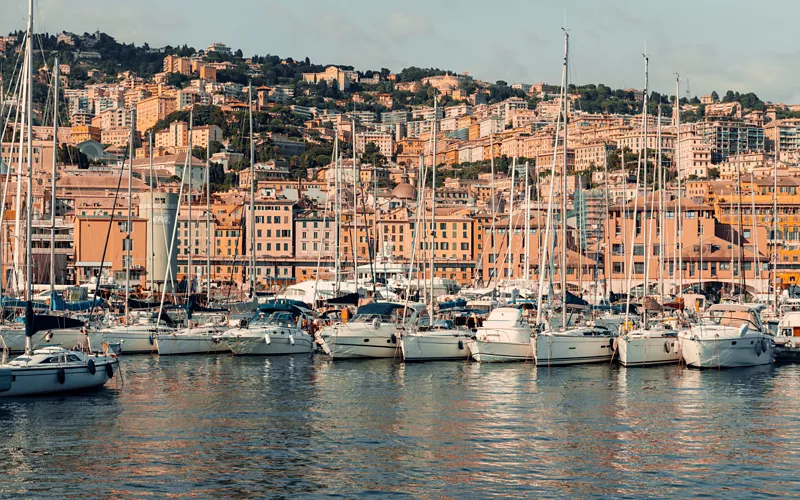 Marina Porto Antico en Génova