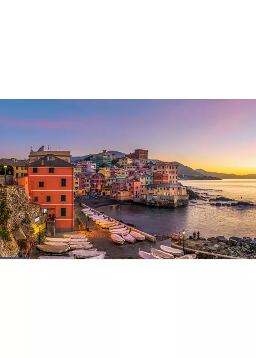 Cinque Terre at sunset