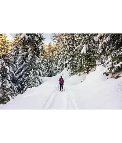 los 5 mejores recorridos con raquetas de nieve en lombardía 