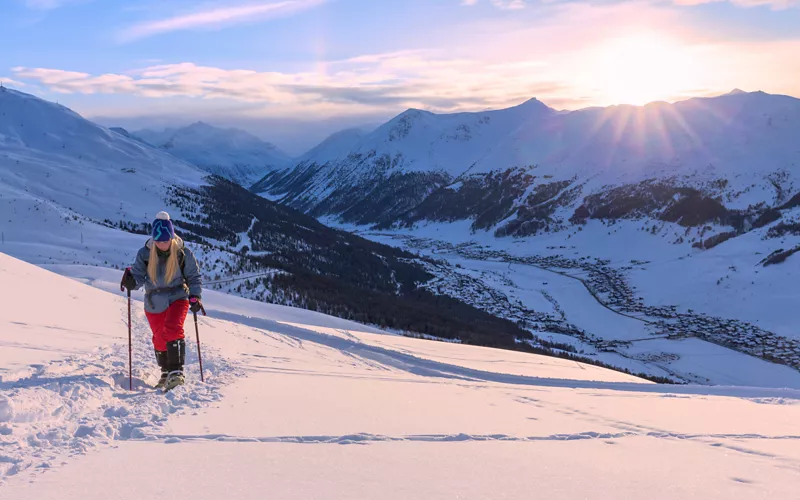 the 5 best snowshoeing in lombardy livigno