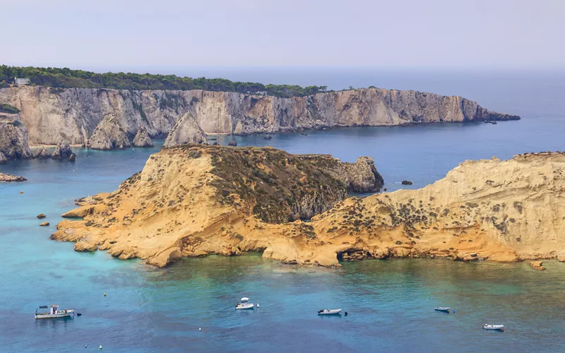 the tremiti islands cretaccio capraia pianosa