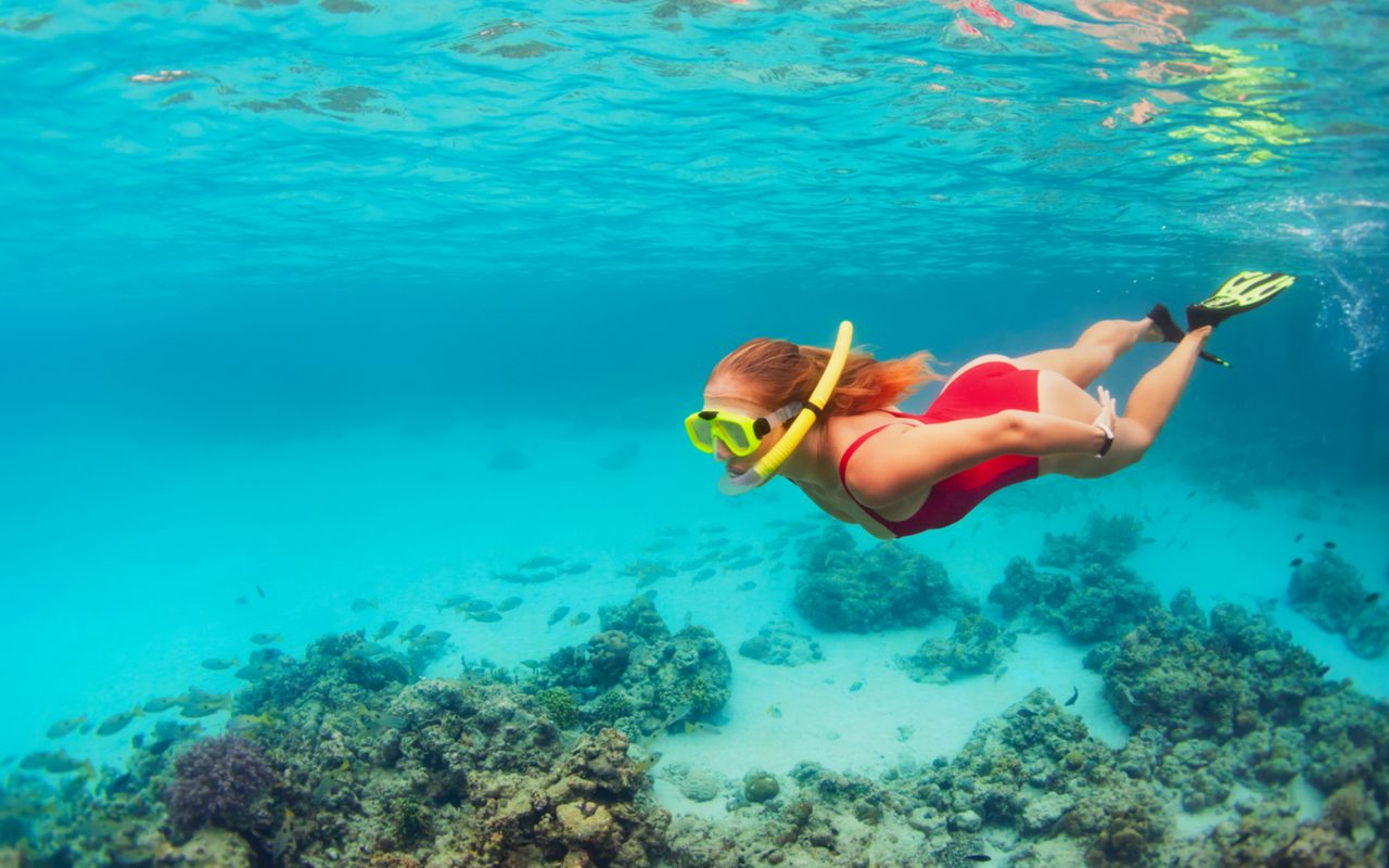 Le migliori zone dove fare snorkeling nelle isole minori