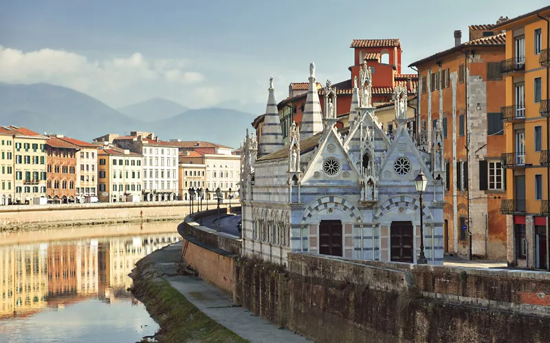 Unique places in Pisa