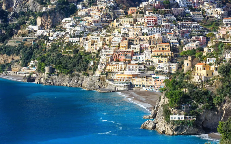 sea in winter amalfi coast