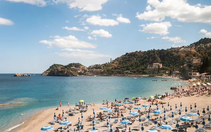 Capo d'Orlando Marina, a stone's throw from the Aeolian Islands