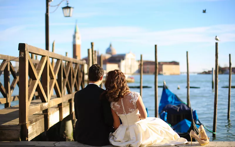 boda en la ciudad