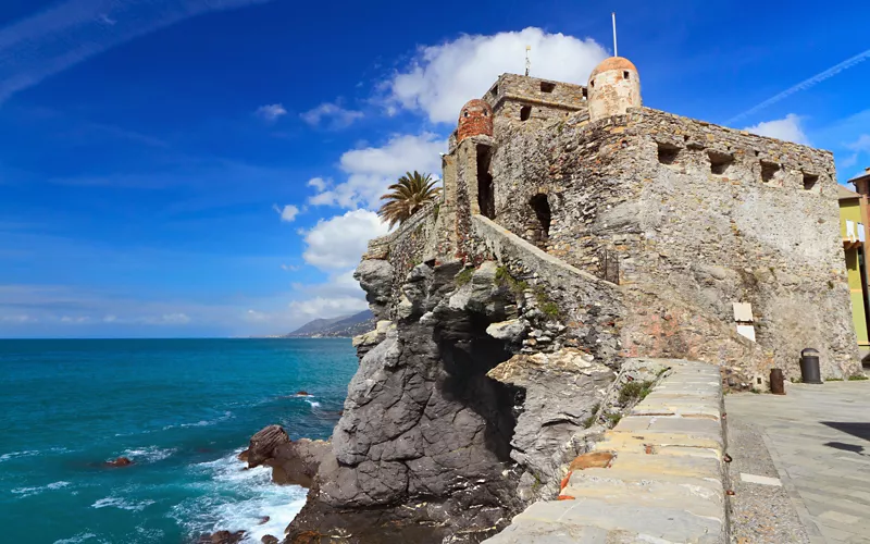 Castillo de Dragonara en Camogli
