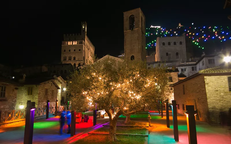 The Gubbio Christmas markets