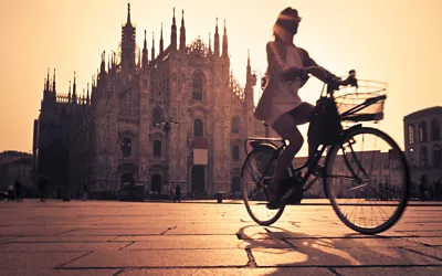 Milano, pedalando sui Navigli con Leonardo da Vinci
