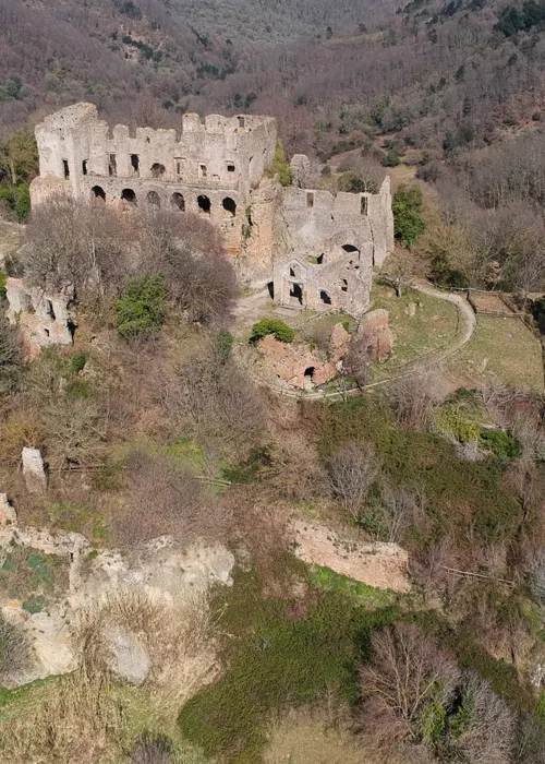 Monterano, a ghost town and film set