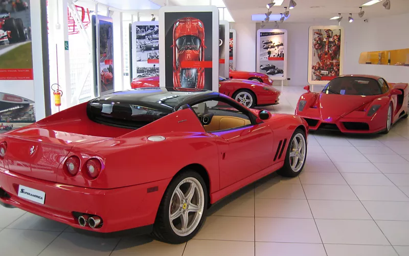 The other holy sanctuary: the Ferrari Museum in Maranello
