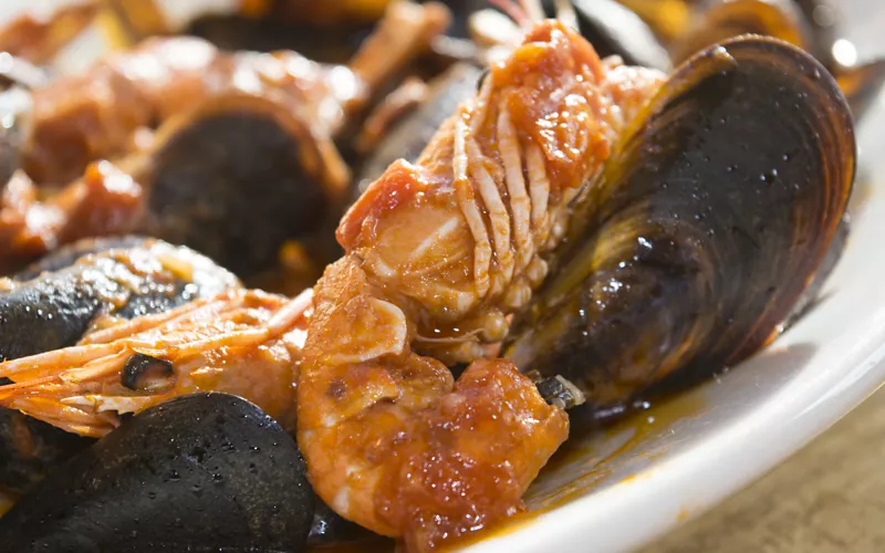 Unbedingt probieren: Garagoli und Fischsuppe