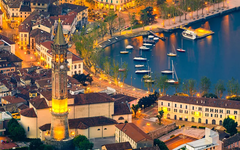 View of Lecco