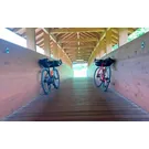 Der Sentiero Verde dell'Oglio mit dem Fahrrad