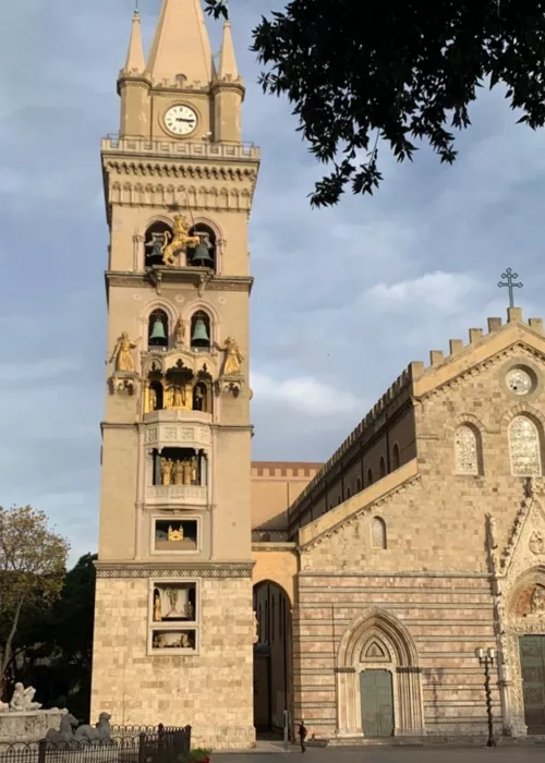 In Messina, in Piazza Duomo, you can find the largest and most complex astronomical clock in the world