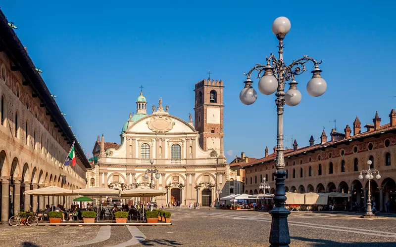 The Ducal Palace of Vigevano