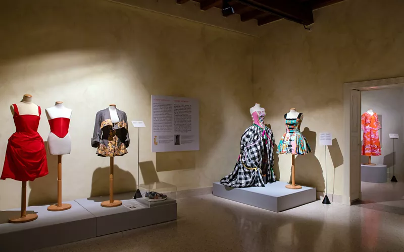 Exhibition of dresses at Palazzo Morando