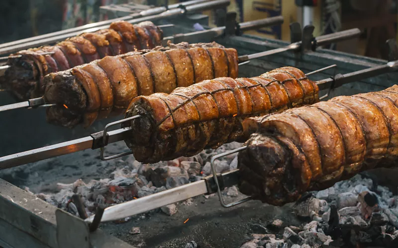 Panino con la porchetta