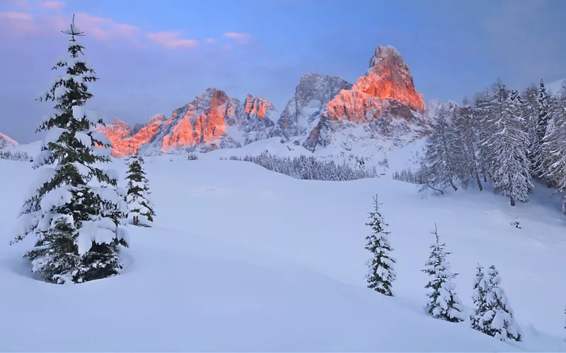 The Pala group, Paneveggio Regional Park and Trentino Alto Adige