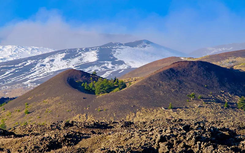 Mount Etna in Sicily