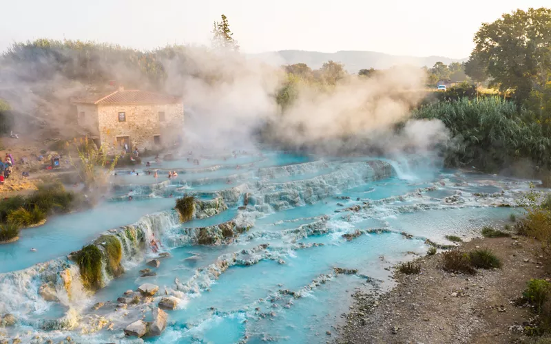 Saturnia Thermal Baths in Tuscany