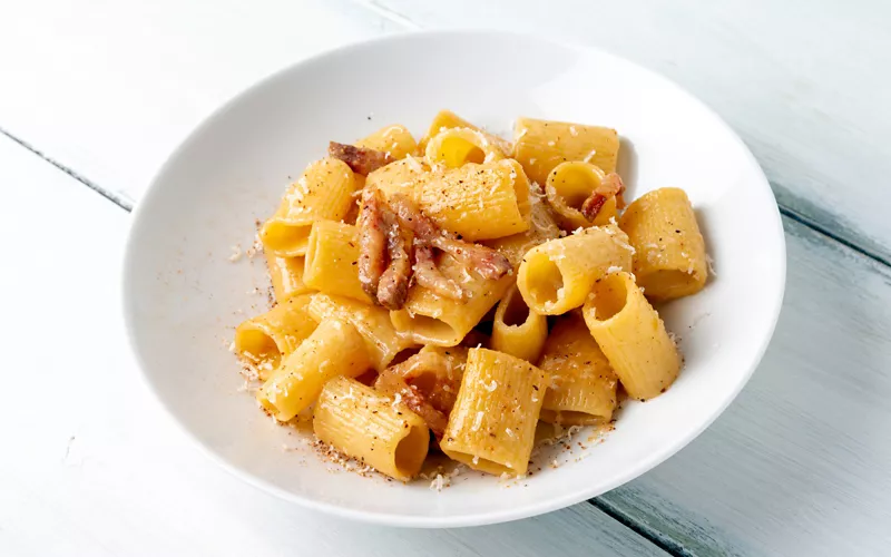 Die Sabina des Valle del Velino in der Provinz Rieti, zwischen Kastanien und Amatriciana