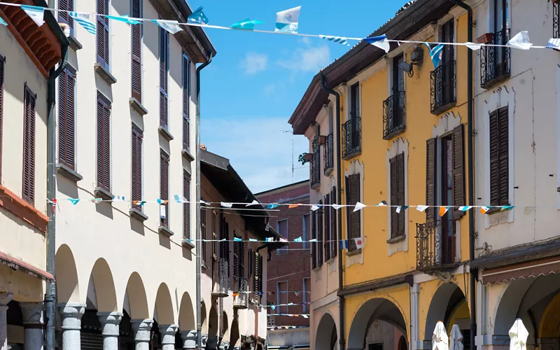 Houses in the centre of Abbiategrasso