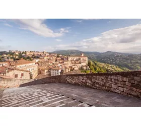 In Umbria. Perugia, art and fun stops