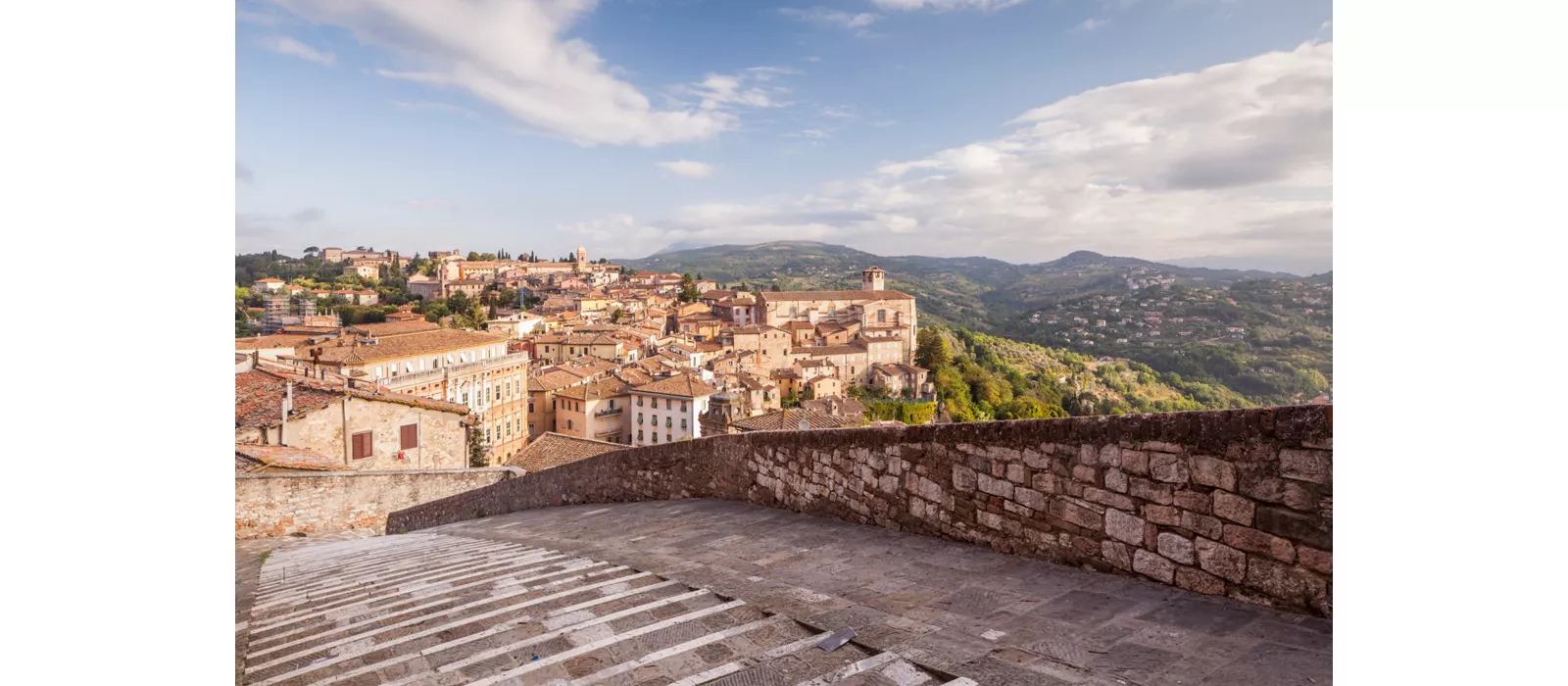 In Umbria. Perugia, art and fun stops