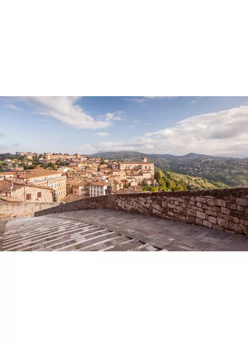 In Umbria. Perugia, art and fun stops