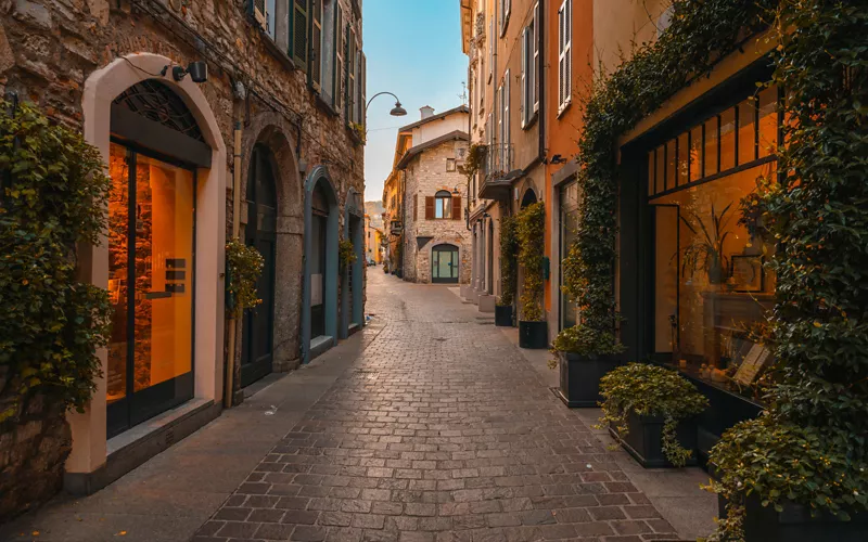 Street in the historic centre