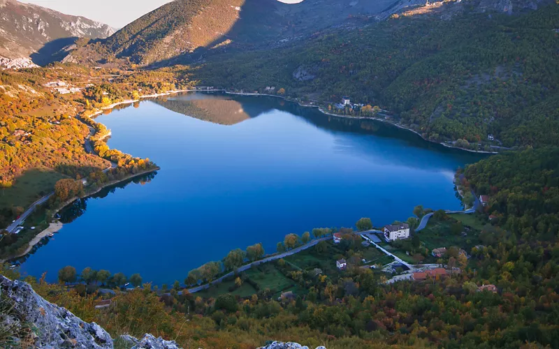 picnic romántico lago scanno