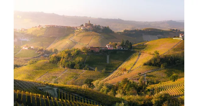 Landscapes of Piedmont, land of waters and lowlands