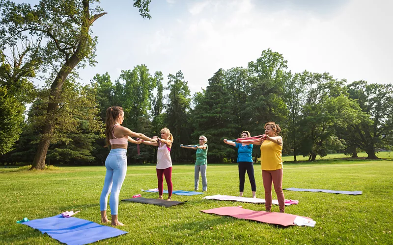 outdoor pilates trieste