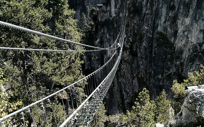 Piedmont: Cesana Claviere Bridge