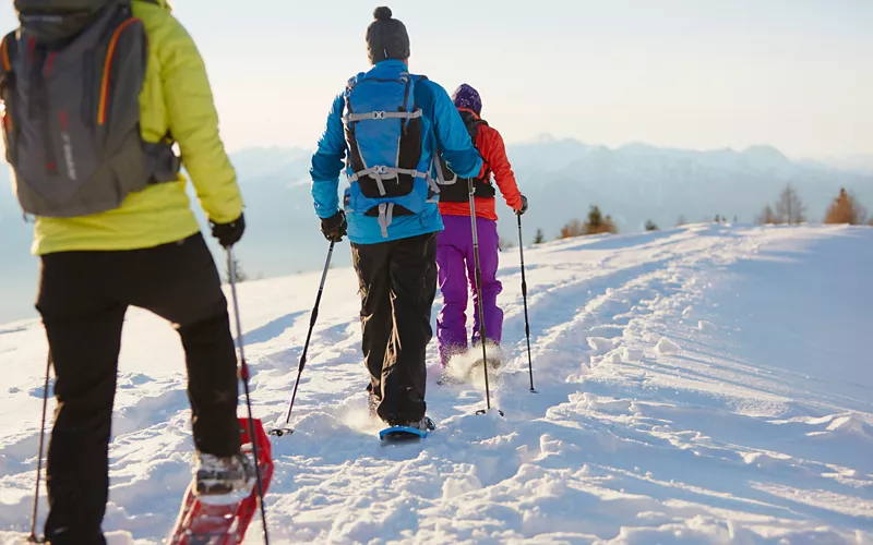 Que llevar a una salida con Raquetas de Nieve: Material necesario