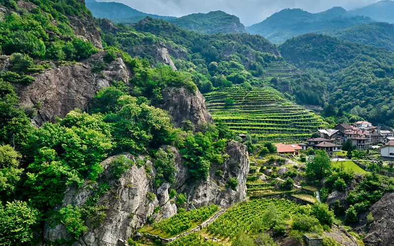 A stroll through the village of Carema