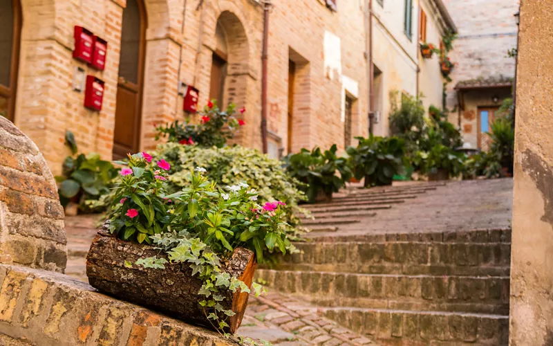 Recanati: La cascina del poeta