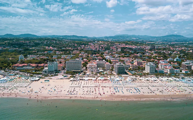 Riccione: relajación en el balneario