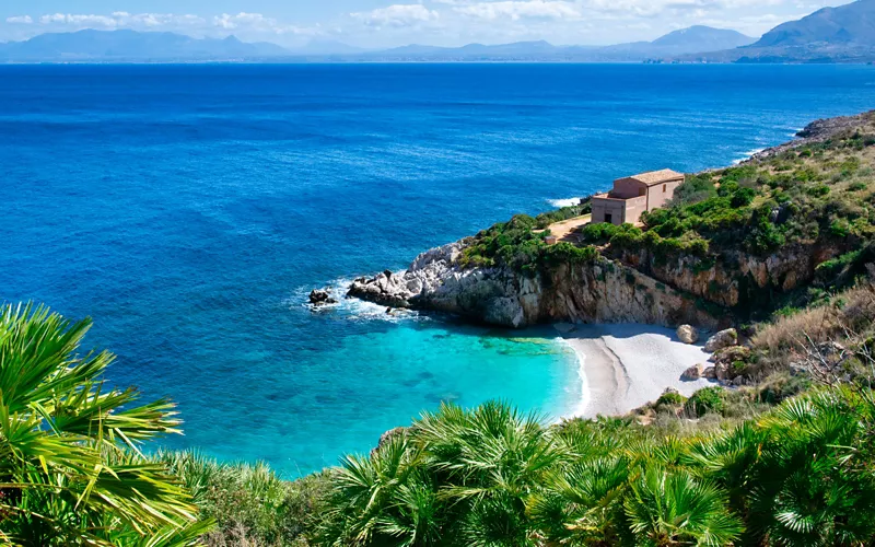 white sand sicily