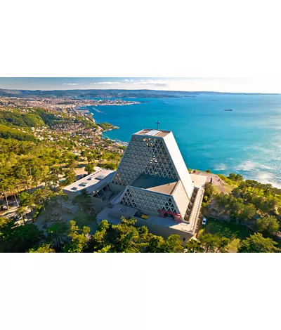 The Sanctuary of Monte Grisa in Trieste, symbol of peace and friendship between West and East