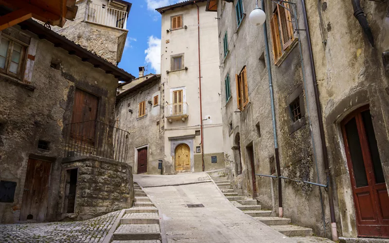 Dónde aparcar en Scanno