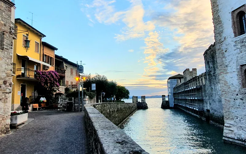 Sirmione en el lago de Garda