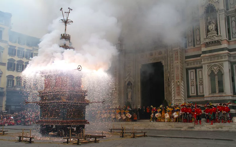 Explosion of the Cart in Florence