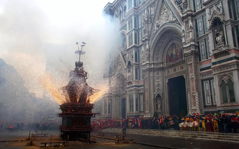 Scoppio del Carro a Firenze
