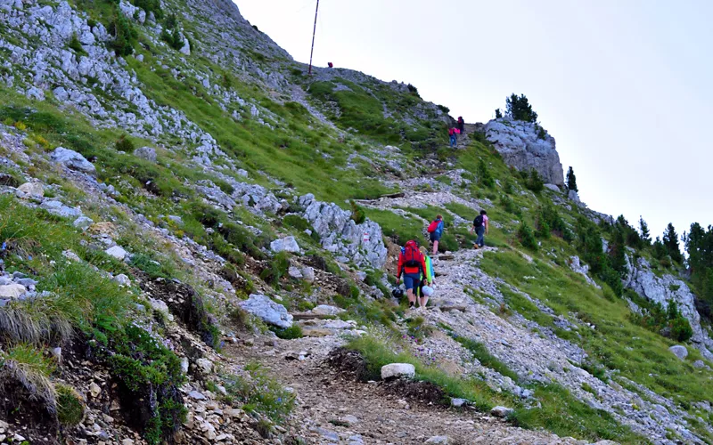 So planen Sie die Wanderstrecke