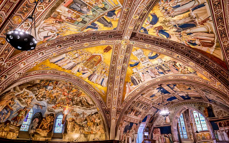 Basilique inférieure de Saint-François d'Assise – Jugement dernier de Sermei