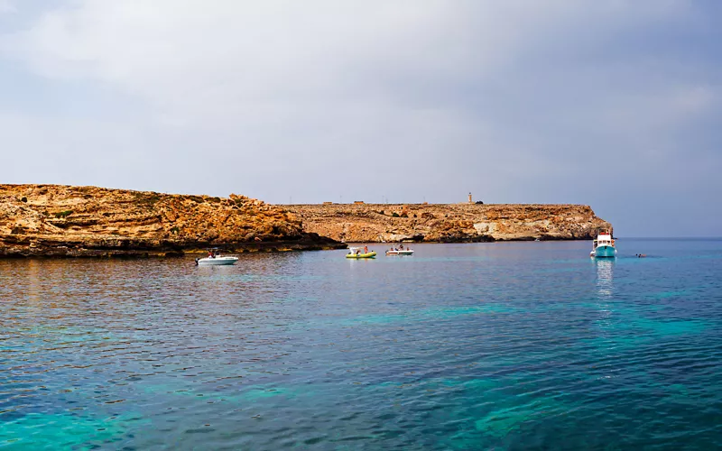 Sicily: Italian sea with a tropical sea-bed