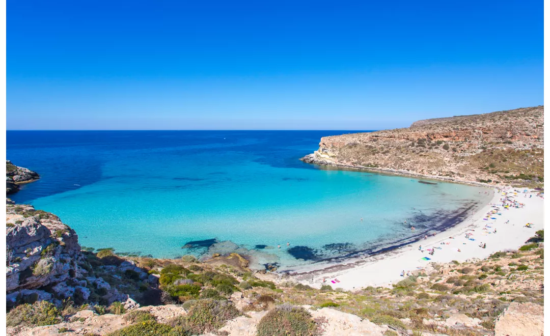 spiagge bianche come i caraibi