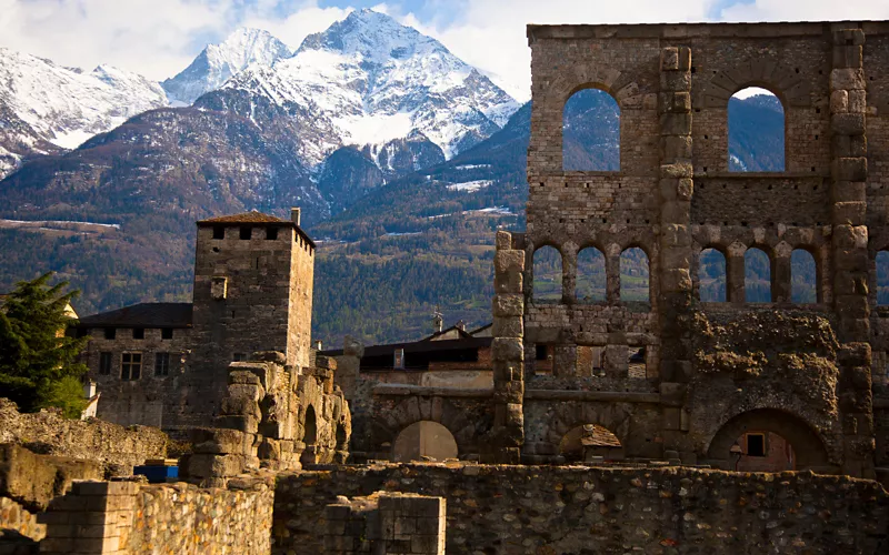 The history and magic of Aosta